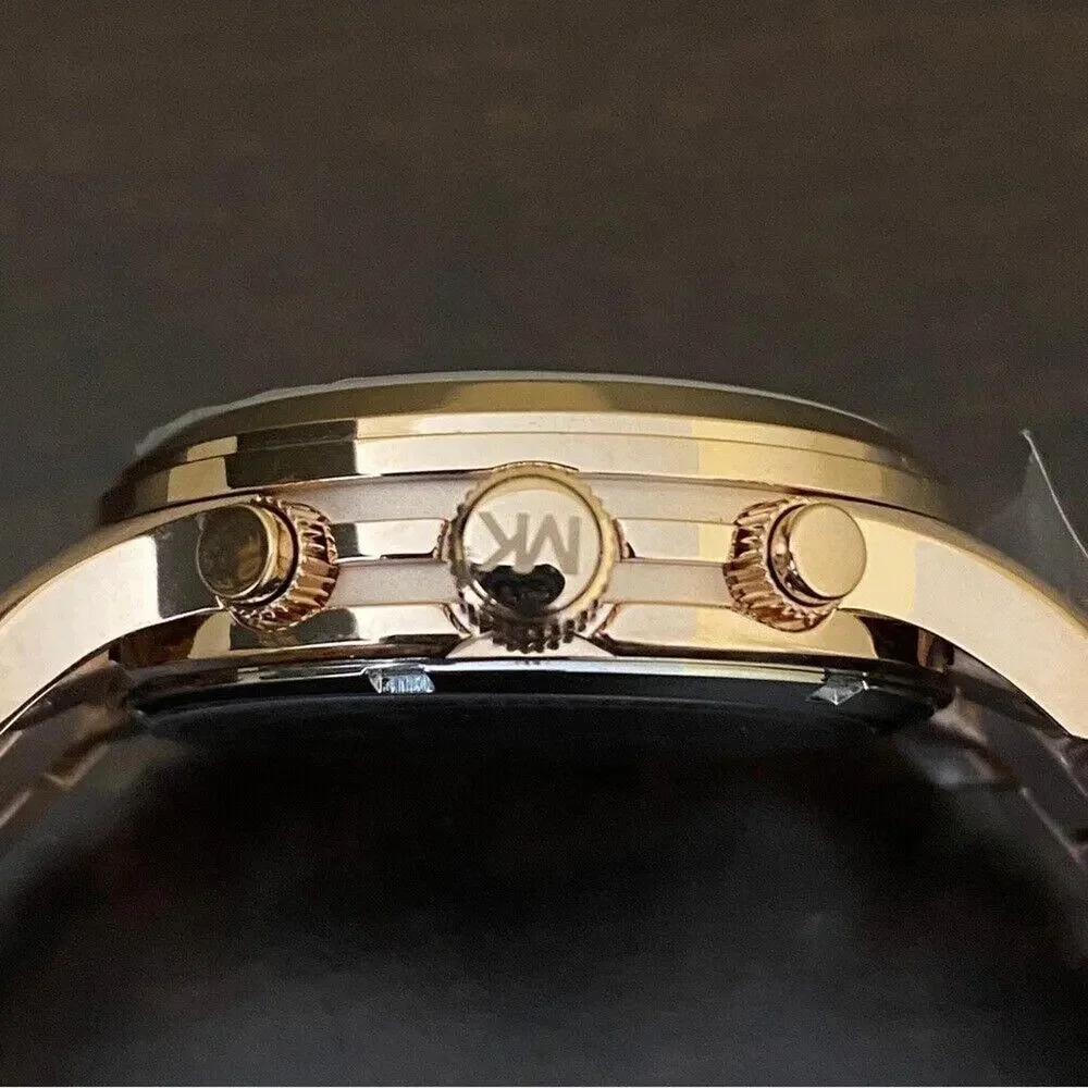NEW Michael Kors Runway Chronograph‎ Watch 38mm Rose Gold - 100M Water Resistant - Picture 5 of 7